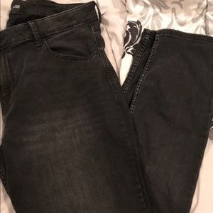 old navy black skinny jeans